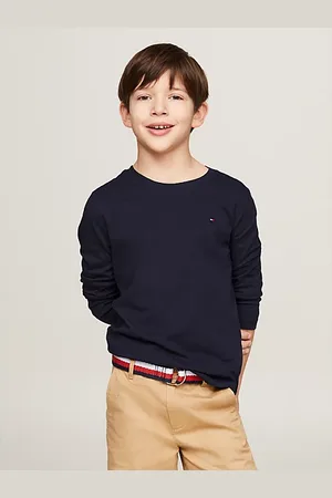 Tommy Hilfiger T-shirt à manches longues en coton