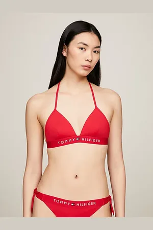 Tommy Hilfiger Haut de bikini triangle Original à dos nu
