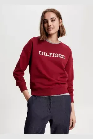 Sweat rouge cheap tommy hilfiger femme