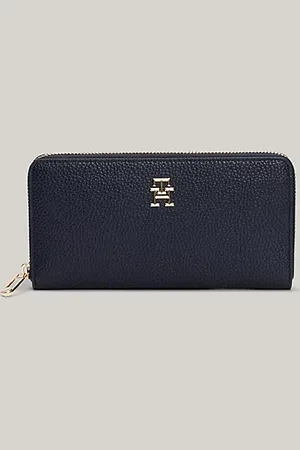Tommy Hilfiger Grand portefeuille zippé TH Emblem