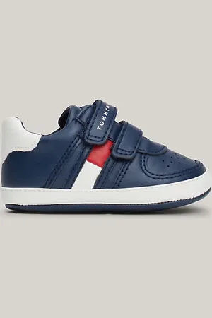 Tommy Hilfiger Baskets à scratch et drapeau