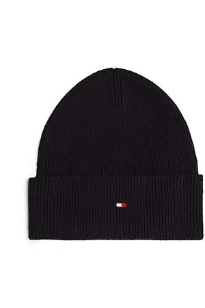 Tommy Hilfiger Bonnet Essential avec cachemire à drapeau
