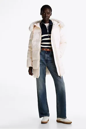 Tommy Hilfiger Doudoune longue à finition chatoyante