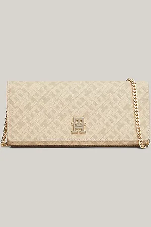Tommy Hilfiger Pochette TH Monoplay à chaîne et rabat