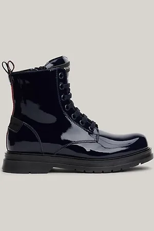 Tommy Hilfiger Bottines vernies à lacets