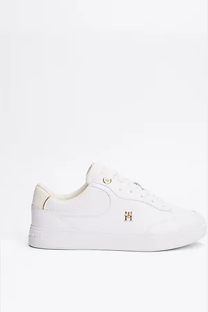 Tommy Hilfiger Baskets en cuir à monogramme TH