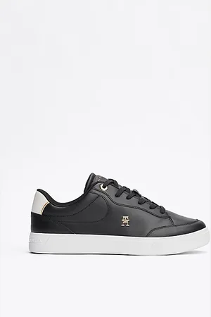 Tommy Hilfiger Baskets en cuir à monogramme TH