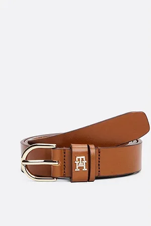 Tommy Hilfiger Ceinture en cuir Essential à monogramme TH