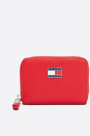 Tommy Hilfiger Portefeuille zippé à plaque logo