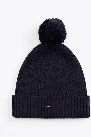 Tommy Hilfiger Bonnet Essential à pompon pour enfant