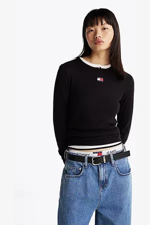 Tommy Hilfiger T-shirt moulant à manches longues