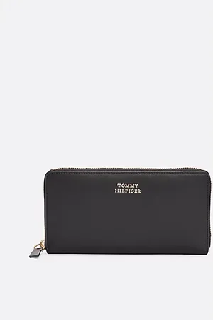 Tommy Hilfiger Portefeuille en cuir zippé