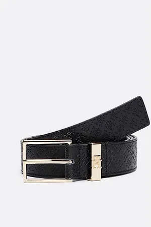 Tommy Hilfiger Ceinture TH Monogram en cuir