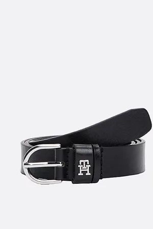 Tommy Hilfiger Ceinture Essential en cuir à monogramme TH