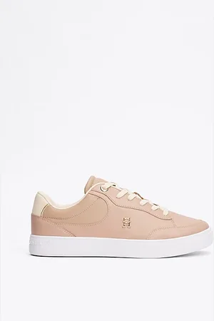 Tommy Hilfiger Baskets en cuir à monogramme TH