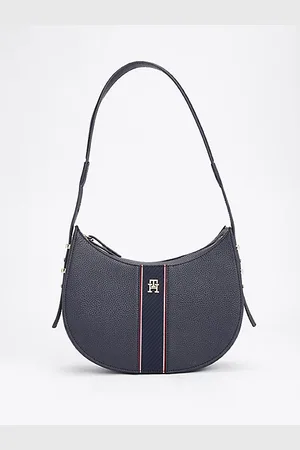 Tommy Hilfiger Sac hobo effet grain fin