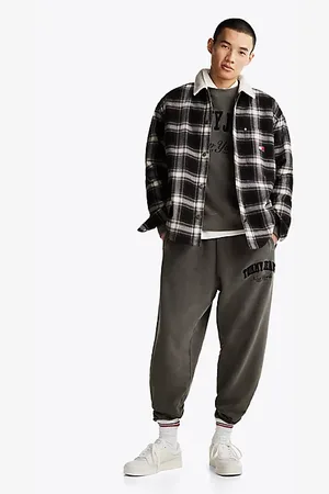 Tommy Hilfiger Jogging décontracté Varsity effet délavé