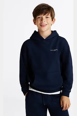 Tommy Hilfiger Sweat à capuche à logo et bande emblématique