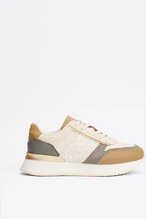 Tommy Hilfiger Baskets métallisées TH Monogram