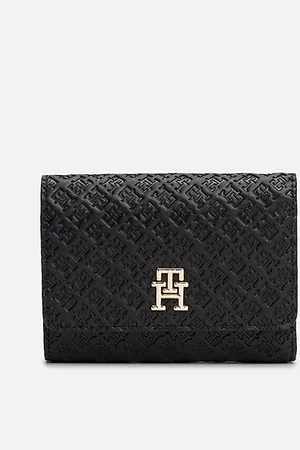Tommy Hilfiger Portefeuille à trois volets gaufré