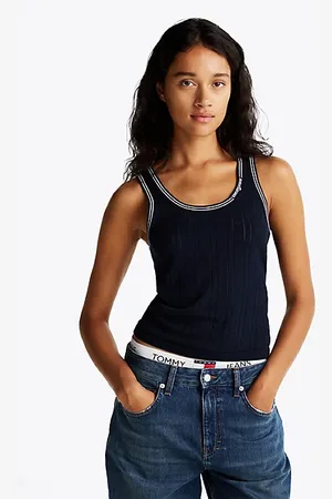 Tommy Hilfiger Débardeur ajusté à motif pointelle