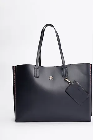 Tommy Hilfiger Cabas à bordure emblématique et monogramme TH