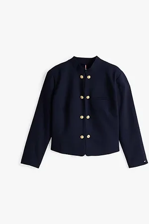 Tommy Hilfiger Blazer ajusté Curve à col officier