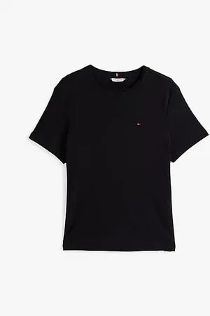Tommy Hilfiger T-shirt ajusté Curve à drapeau brodé