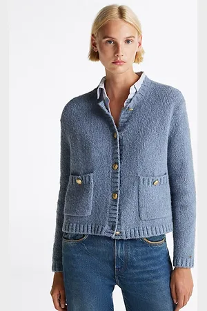 Tommy Hilfiger Cardigan texturé à boutons dorés