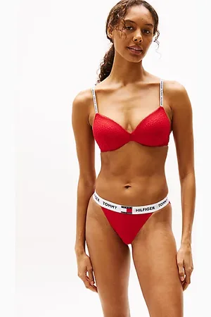 Tommy Hilfiger Tanga Heritage en dentelle léopard