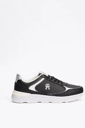 Tommy Hilfiger Baskets en cuir à monogramme TH