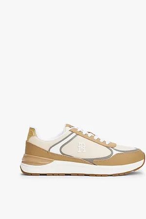 Tommy Hilfiger Baskets en cuir à monogramme TH