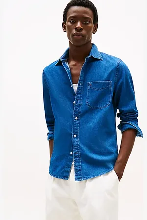 Tommy Hilfiger Chemise coupe standard en denim