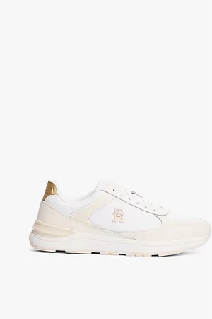 Tommy Hilfiger Baskets en cuir à monogramme TH