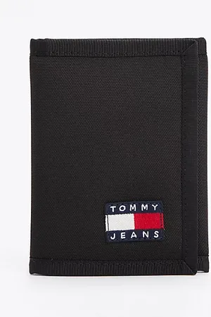Tommy Hilfiger Portefeuille Essential à trois volets et logo