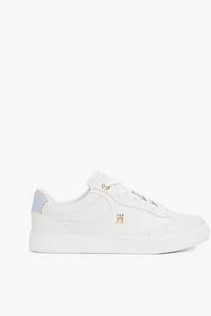 Tommy Hilfiger Baskets en cuir à monogramme TH