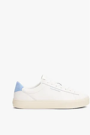 Tommy Hilfiger Baskets en cuir à quartiers contrastés