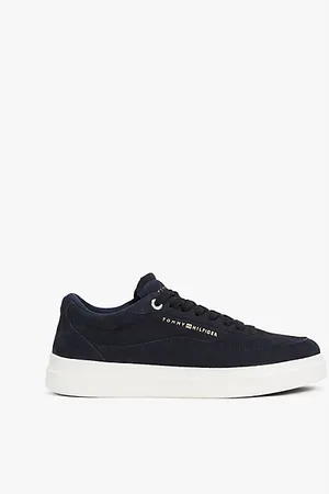 Tommy Hilfiger Baskets en cuir à logo métallisé