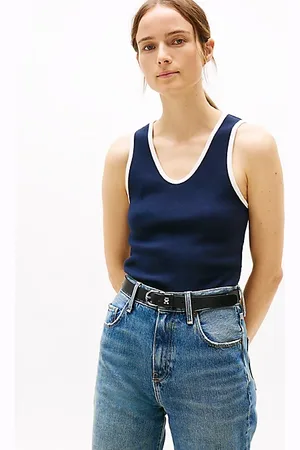 Tommy Hilfiger Débardeur ajusté à détails contrastés