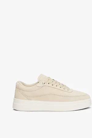 Tommy Hilfiger Baskets en cuir à logo métallisé