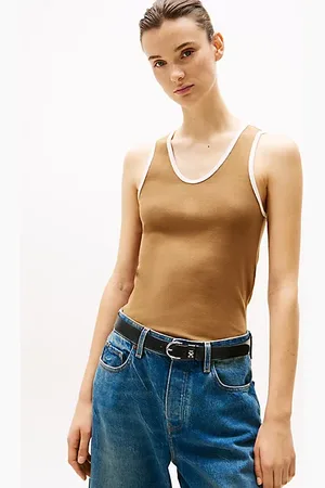 Tommy Hilfiger Débardeur ajusté à détails contrastés