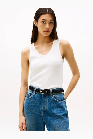 Tommy Hilfiger Débardeur ajusté à détails contrastés