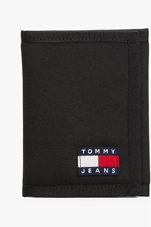 Tommy Hilfiger Portefeuille à trois volets Essential à logo