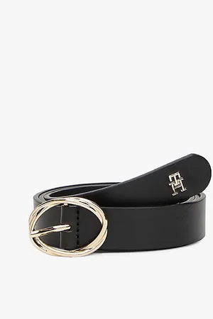 Tommy Hilfiger Ceinture Chic en cuir à boucle ovale