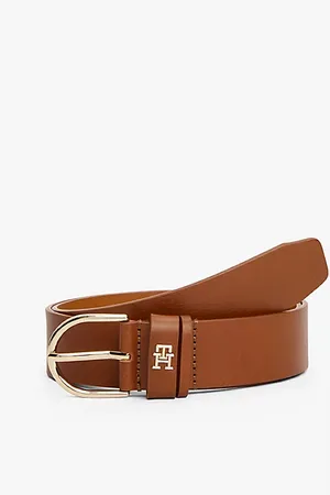 Tommy Hilfiger Ceinture à boucle ronde et monogramme TH