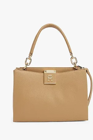 Tommy Hilfiger Cabas bandoulière à effet grain fin