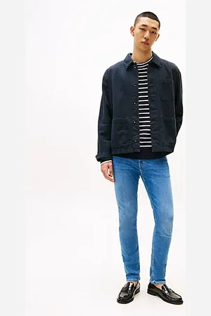Tommy Hilfiger Jean droit décontracté délavé