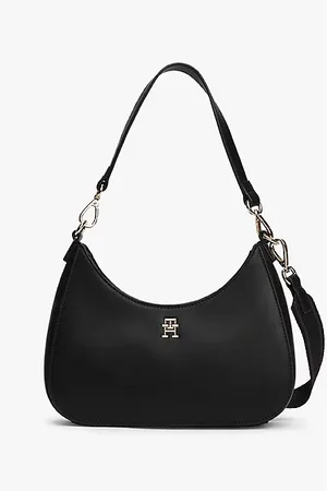 Tommy Hilfiger Sac porté épaule à plaque monogramme TH