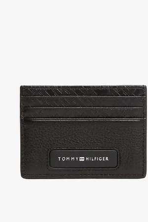 Tommy Hilfiger Porte-cartes TH Monogram en cuir