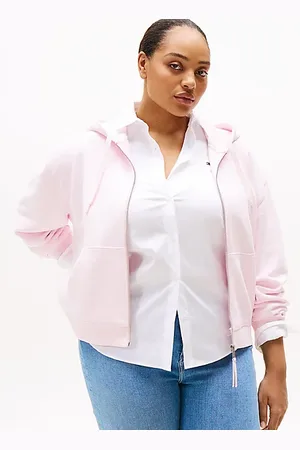 Tommy Hilfiger Sweat à capuche Curve zippé à logo